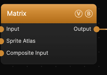 Matrix node