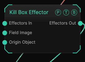 Kill Box Effector node