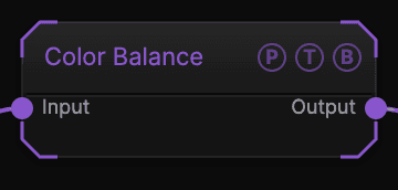 Color Balance node