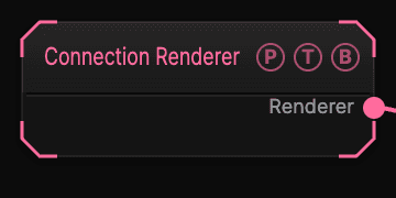 Connection Renderer node