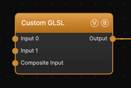 Custom GLSL node