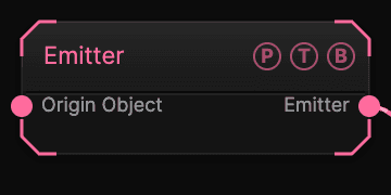 Emitter node