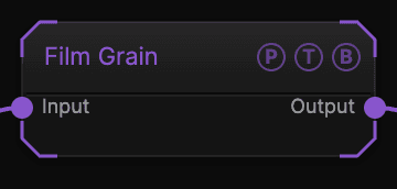 Film Grain node