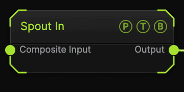 Spout In node