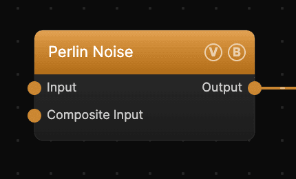 Perlin Noise node