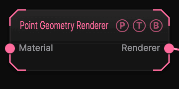Point Geometry Renderer node