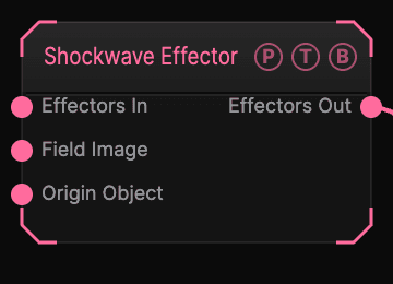 Shockwave Effector node