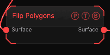 Flip Polygons node