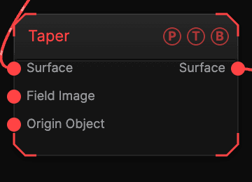Taper node