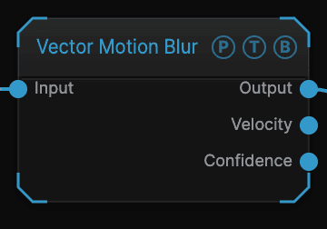 Vector Motion Blur node