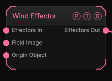 Wind Effector node