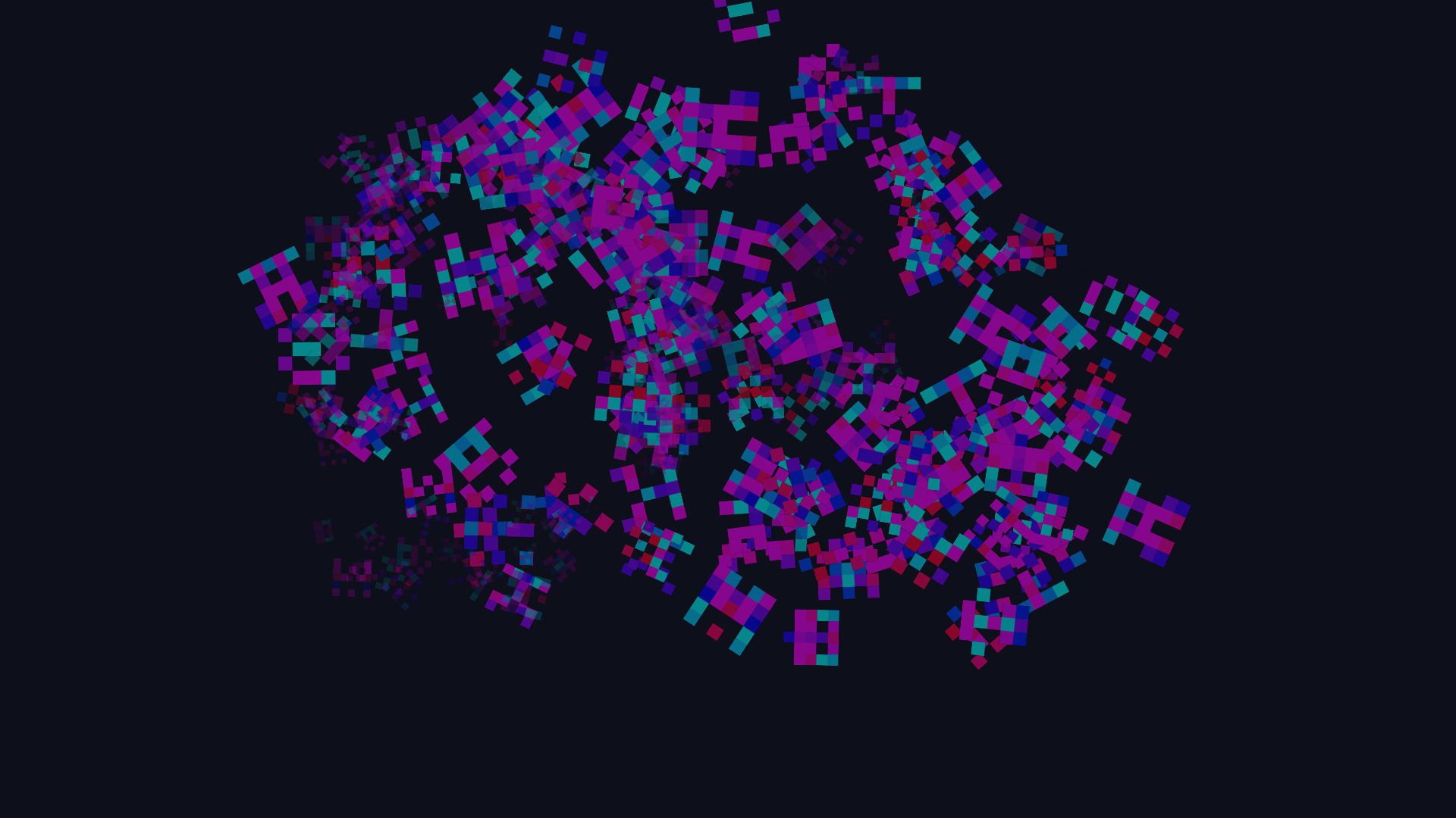 particleDRAW example output